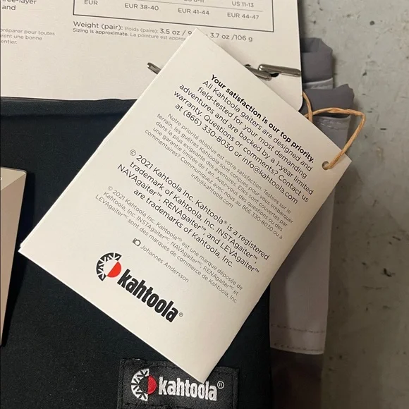 Kahtoola Levagaiter GTX Sz L NIB - Picture 3 of 7